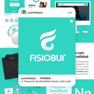 Fisiobur Juan Fernández Diseñador Gráfico y web
