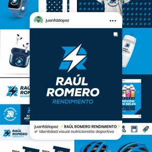 identidad visual, logotipo nutricionista deportivo