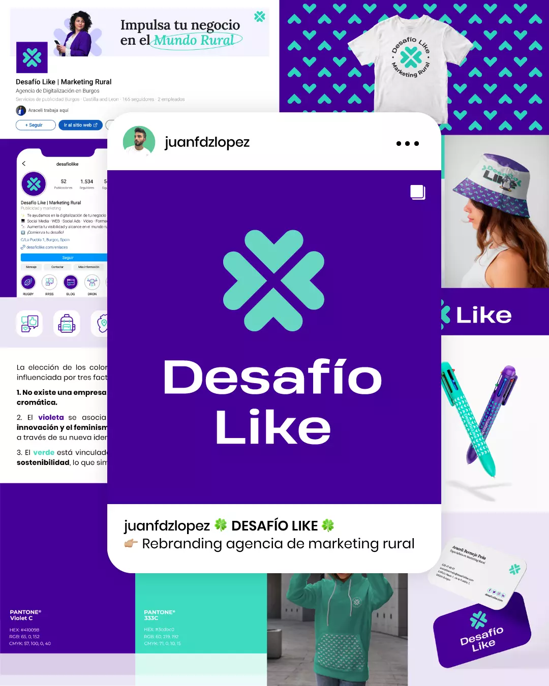 Rebranding Desafío Like